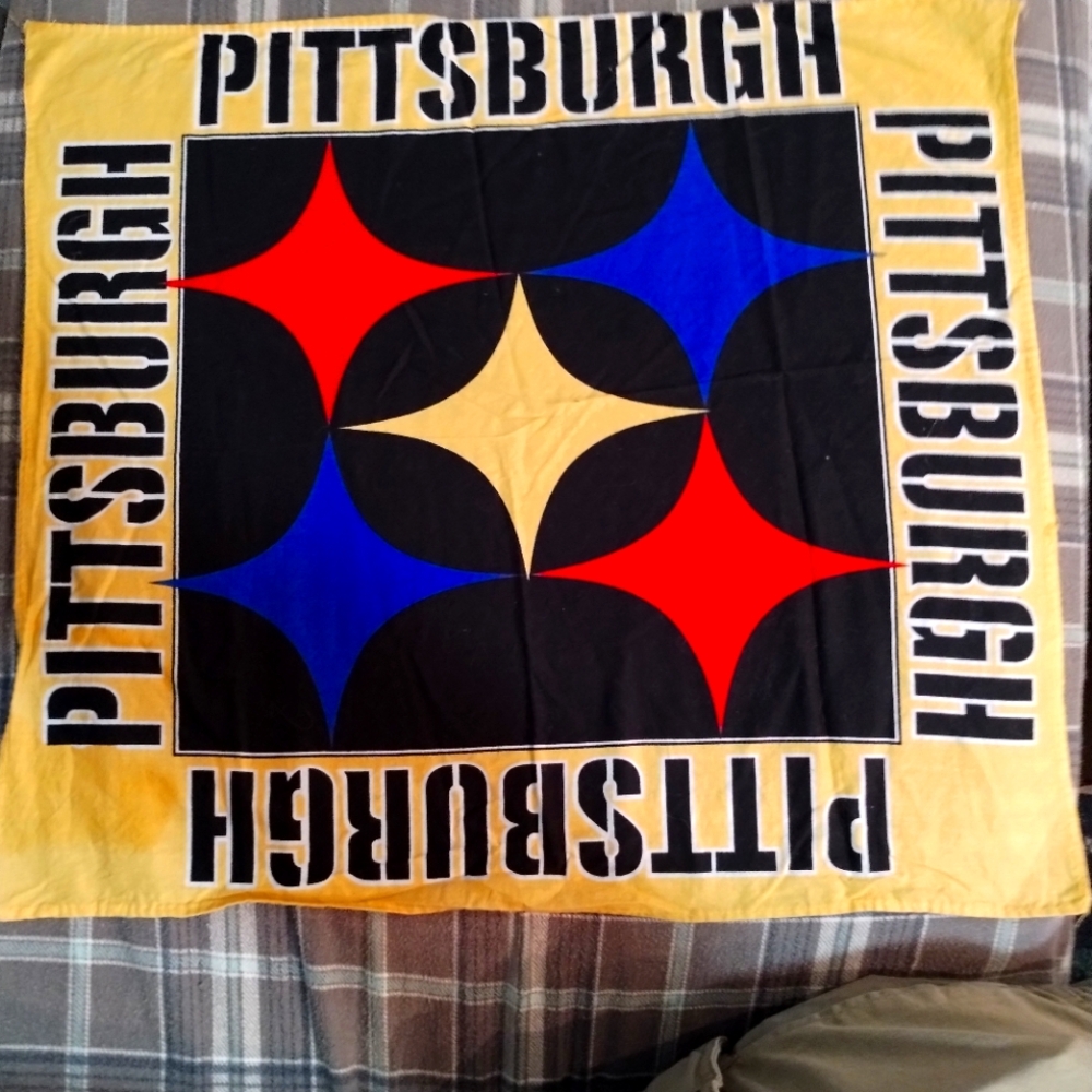 Vintage design Pittsburgh Steelers bandana